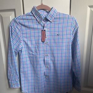 Vineyard Vines button down shirt for boys. New with tags.